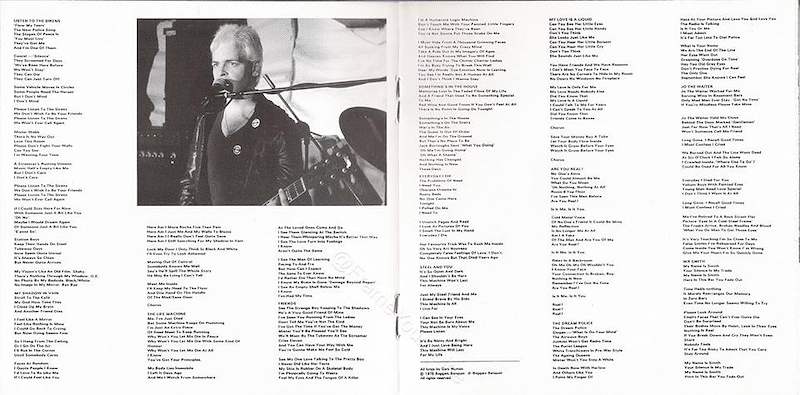 BBL 4CD 1998 Remastered Centrefold.